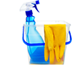 Cleaning supplies icon
